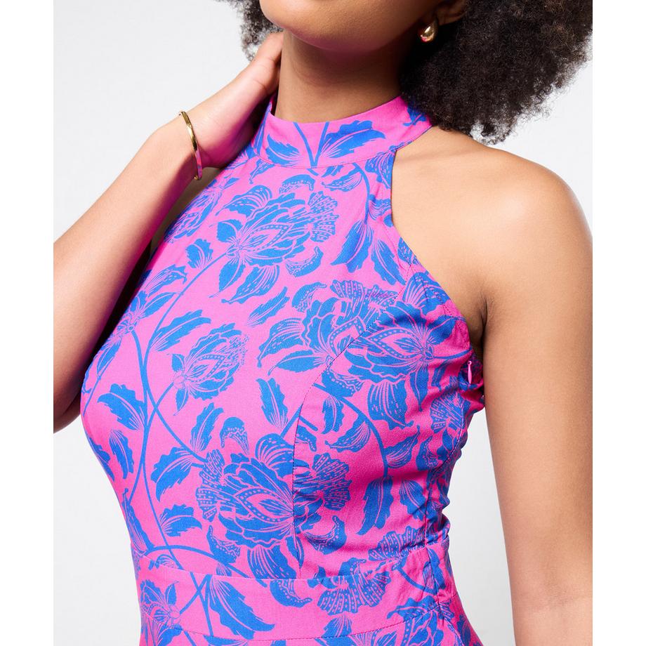 Joe Browns Robe Maxi Imprimée Licou Design  