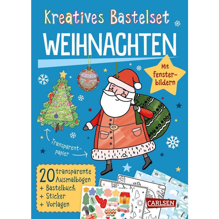 Carlsen  Bastelset für Kinder: Kreatives Bastelset: Weihnachten 