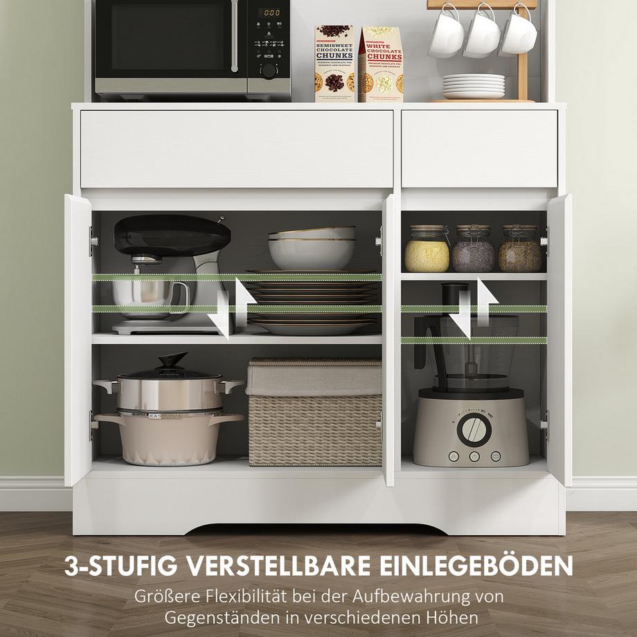 HOMCOM Küchenschrank  