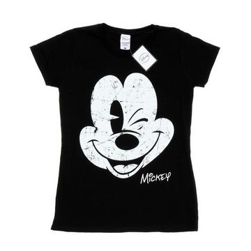 Tshirt MICKEY MOUSE DISTRESSED FACE