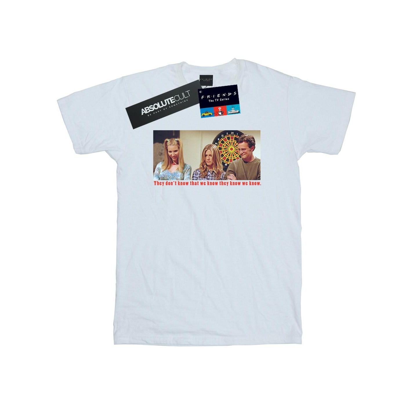 Image of They Don't Know That We Know Tshirt Jungen Weiss 140/146