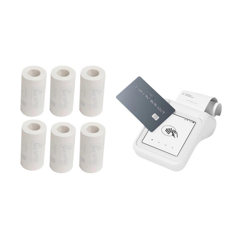 SumUp Solo Kartenlesegerät mit Drucker & 6 Bonrollen