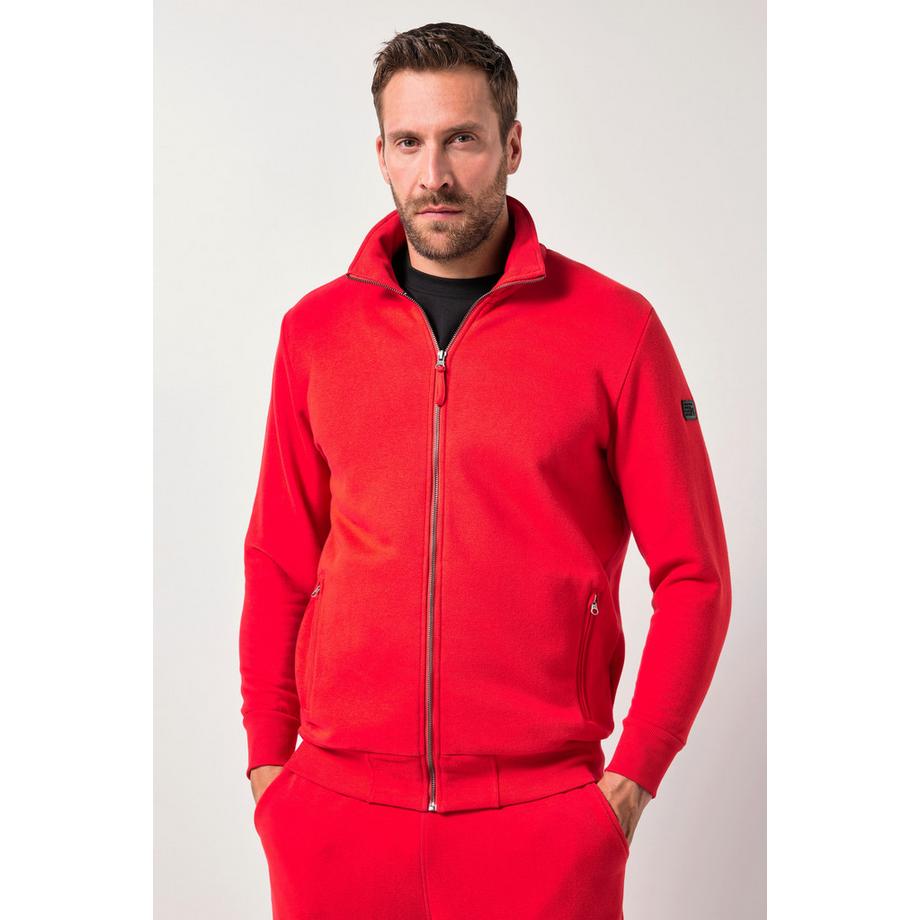 JP1880 Sweatjacke Stehkragen  