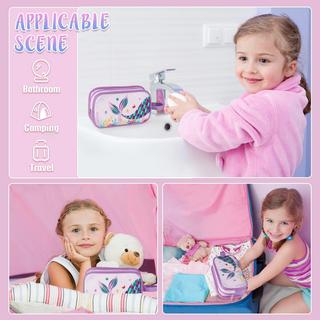 Only-bags.store Kinder Kulturtasche zum Aufhängen Meerjungfrau  