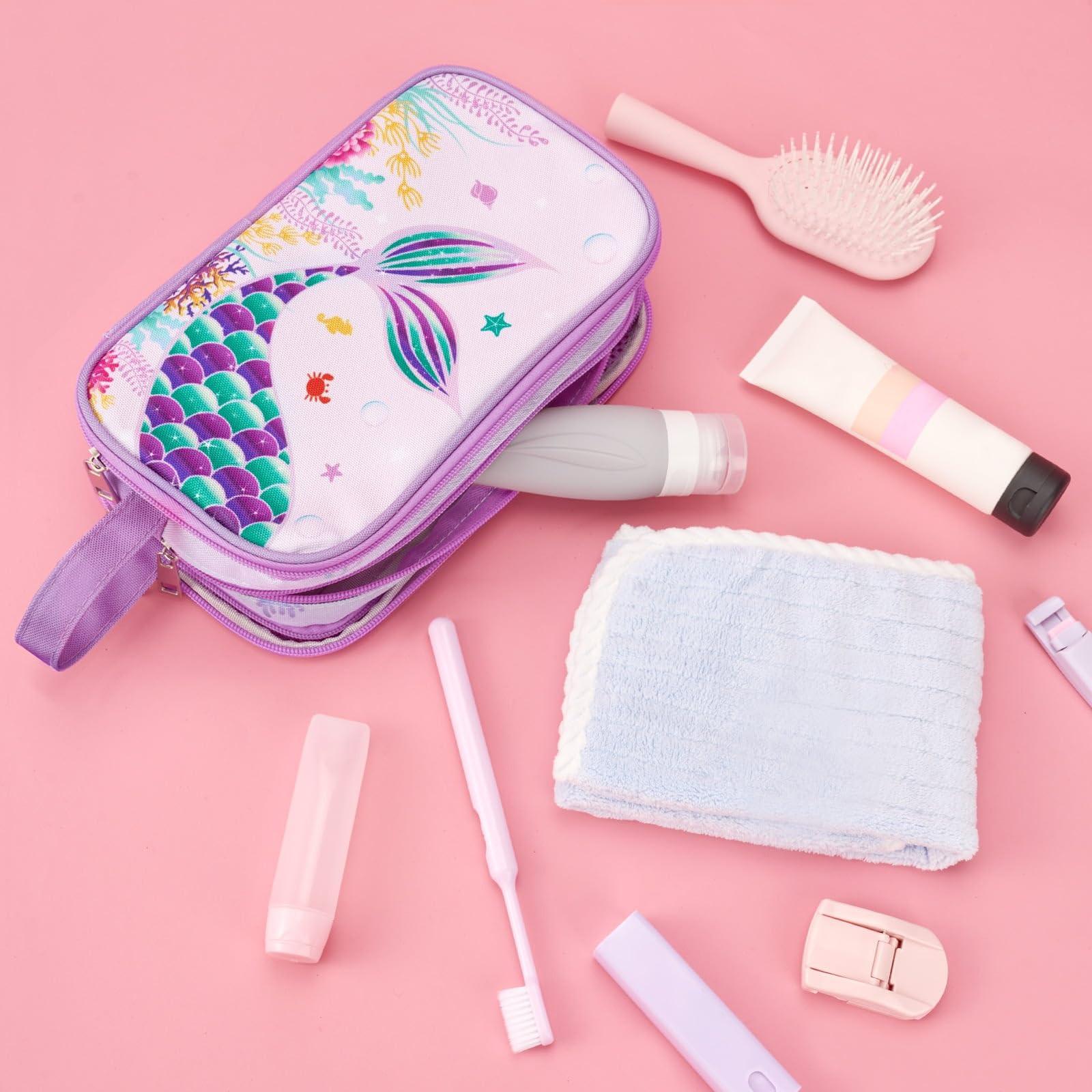 Only-bags.store Kinder Kulturtasche zum Aufhängen Meerjungfrau  