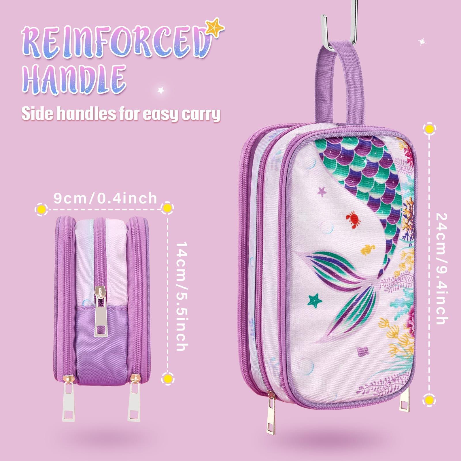 Only-bags.store Kinder Kulturtasche zum Aufhängen Meerjungfrau  