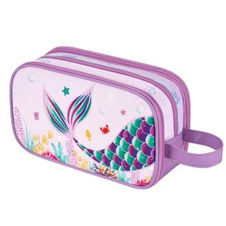 Only-bags.store Kinder Kulturtasche zum Aufhängen Meerjungfrau  