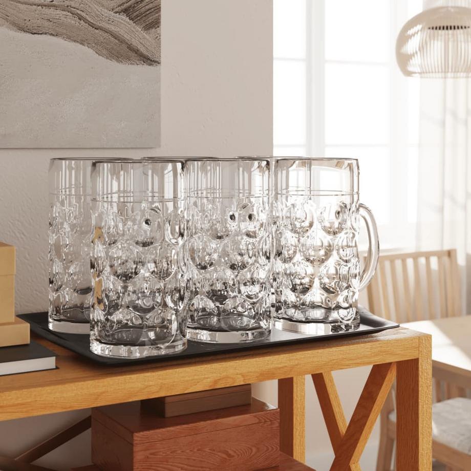 VidaXL Bierkrug glas  