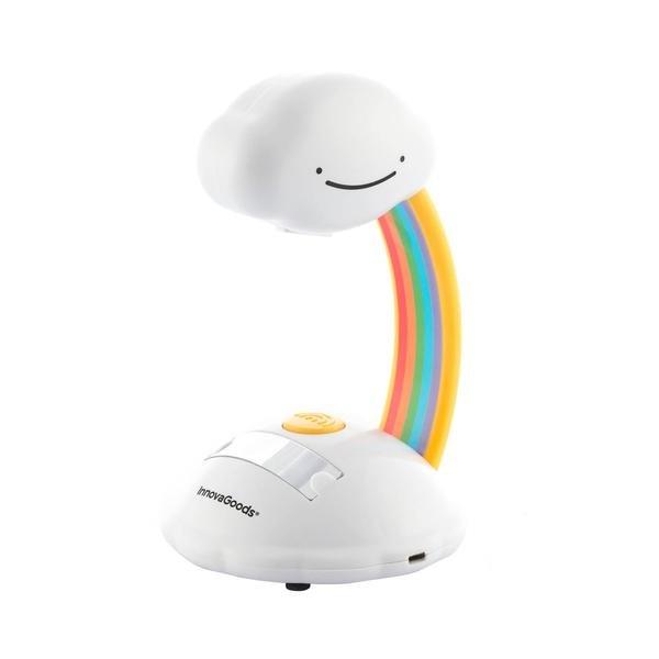 Image of Nachtlicht mit Regenbogenprojektor Nachtlicht mit Regenbogenprojektor