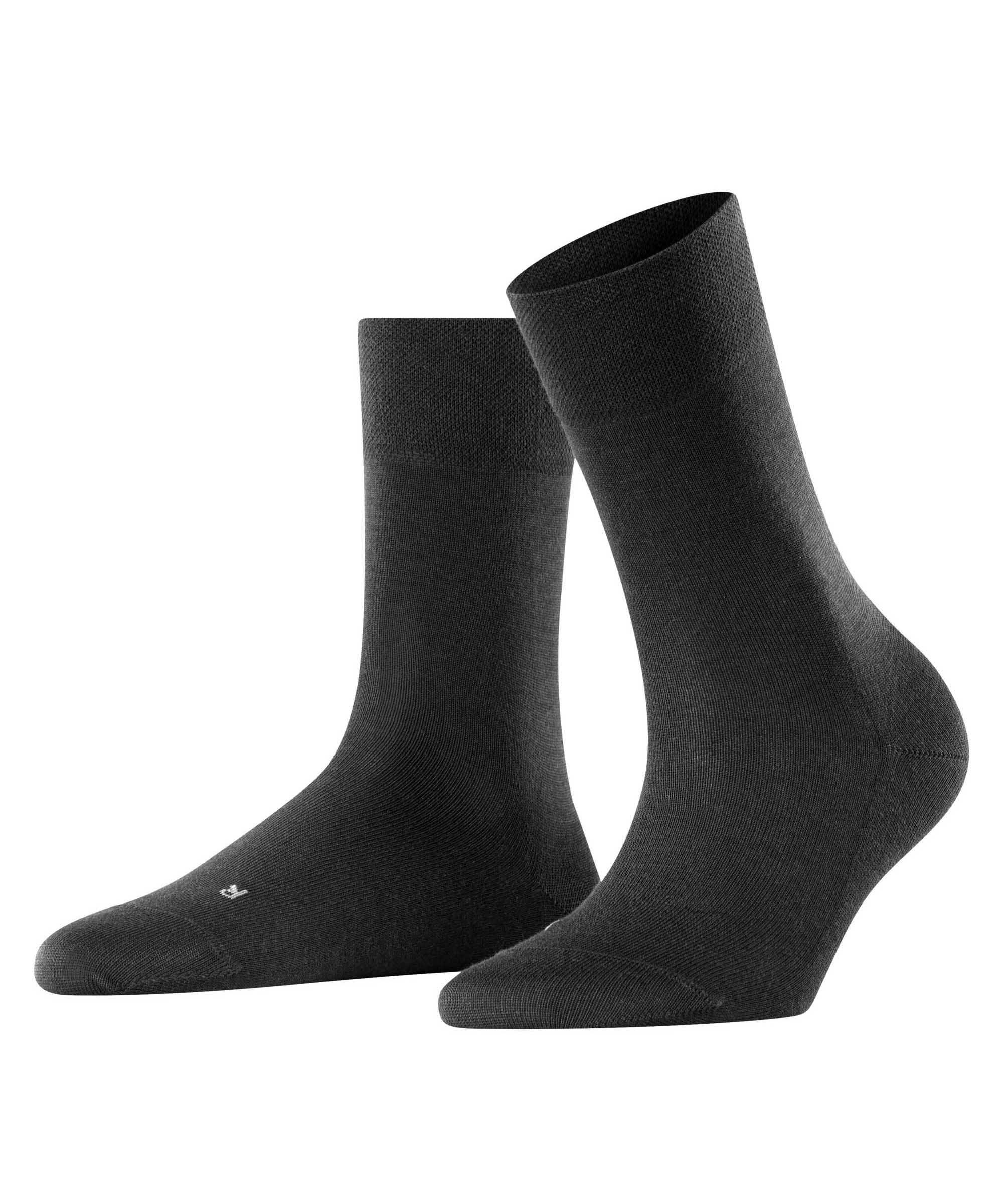 Image of Socken Bequem Sitzend Damen Schwarz 39-42