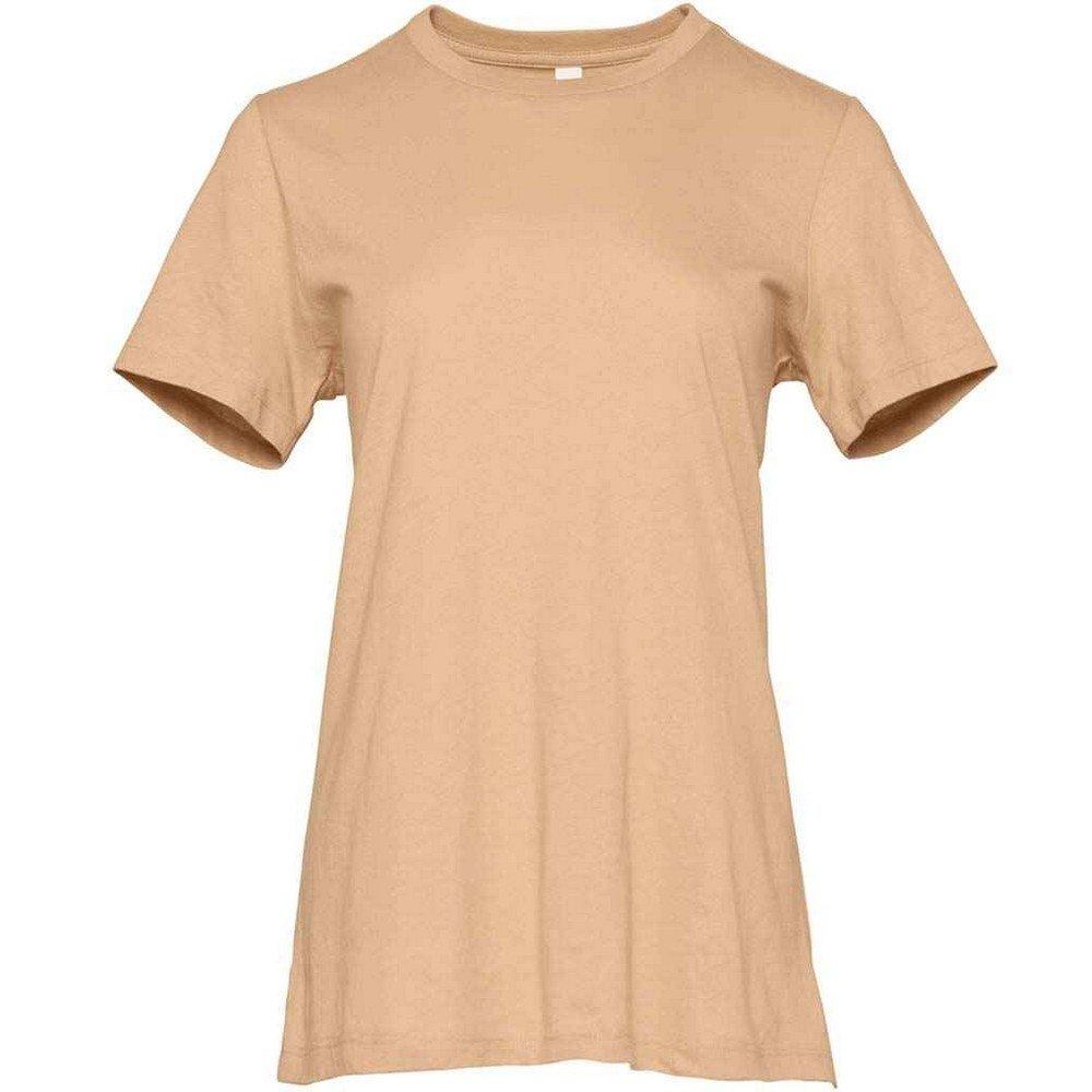 Image of Relaxed Jersey Tshirt Damen Sand L