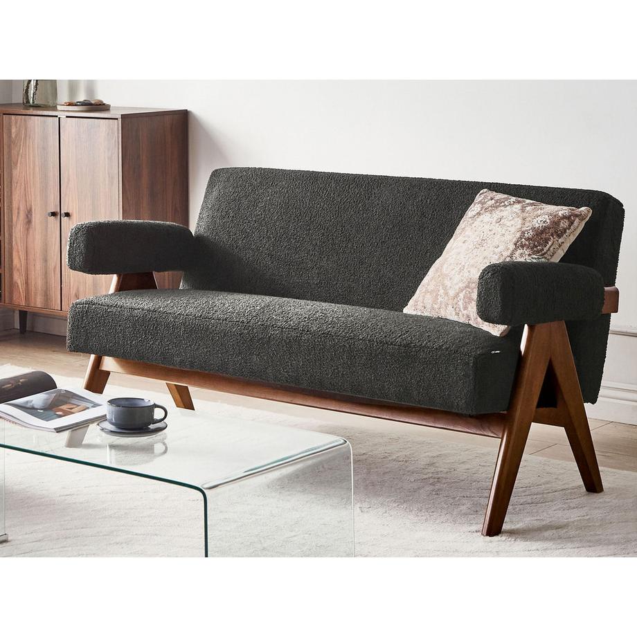 Beliani 2 Sitzer Sofa aus Bouclé  TAMRE  