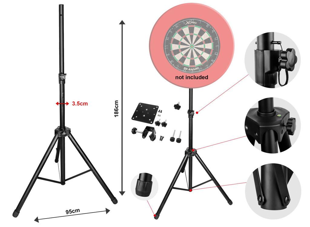 XQ Max  Support hybride  pour jeu de fléchettes 