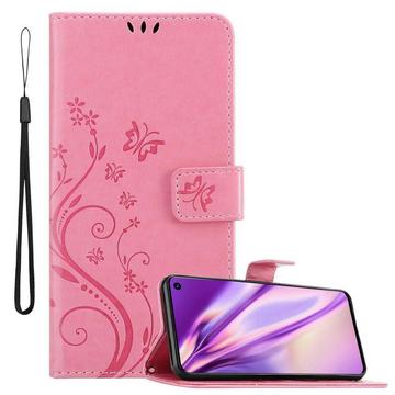 Hülle für Samsung Galaxy S10 4G Blumen Design Magnetverschluss