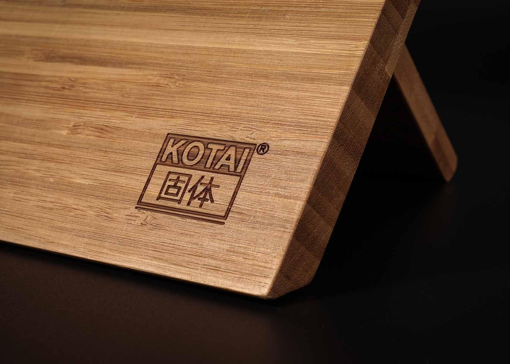 KOTAI Porte-couteaux en bambou  