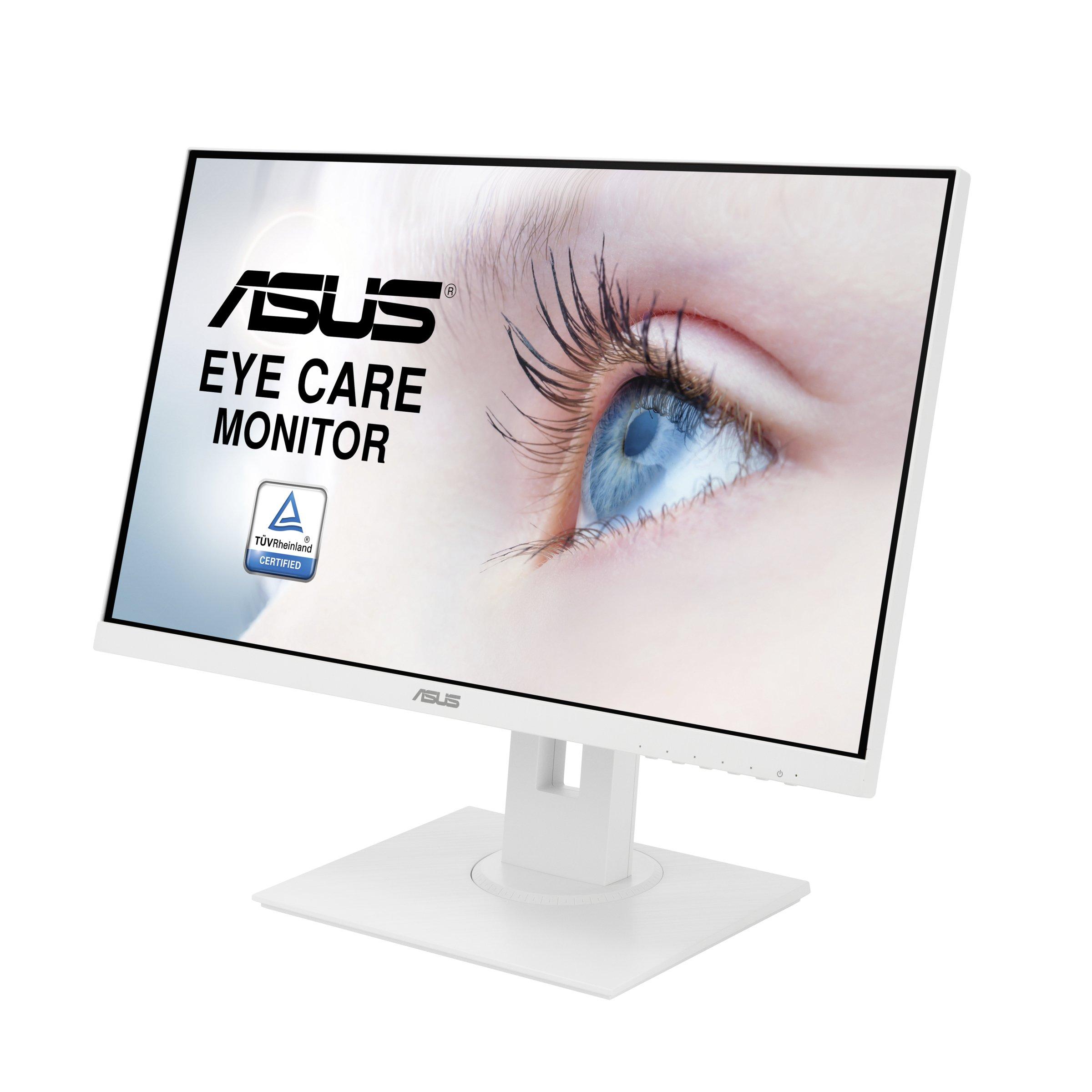 ASUS  VA24DQLB-W 60,5 cm (23.8 Zoll) 1920 x 1080 Pixel Full HD LED Weiß Weiss