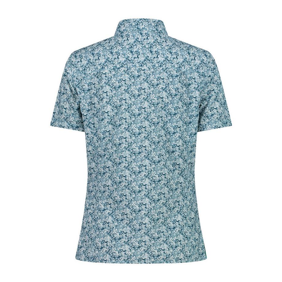 CMP Camicia a Maniche Corte Fantasia Floreale  