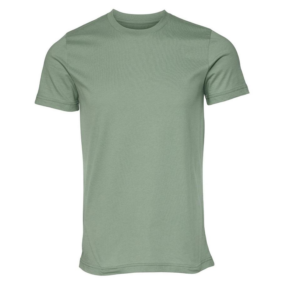 Canvas Jersey T-Shirt, Kurzarm