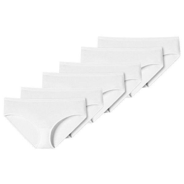 Image of 6er Pack 955 Organic - Hipster Unisex Weiss S