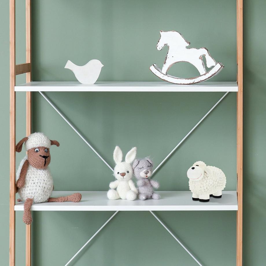 B2X  Mouton figurine de jardin 