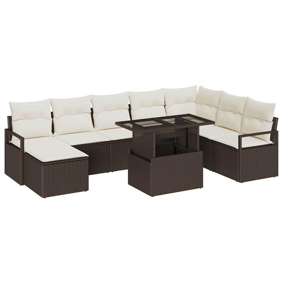 Divano da giardino Polyrattan