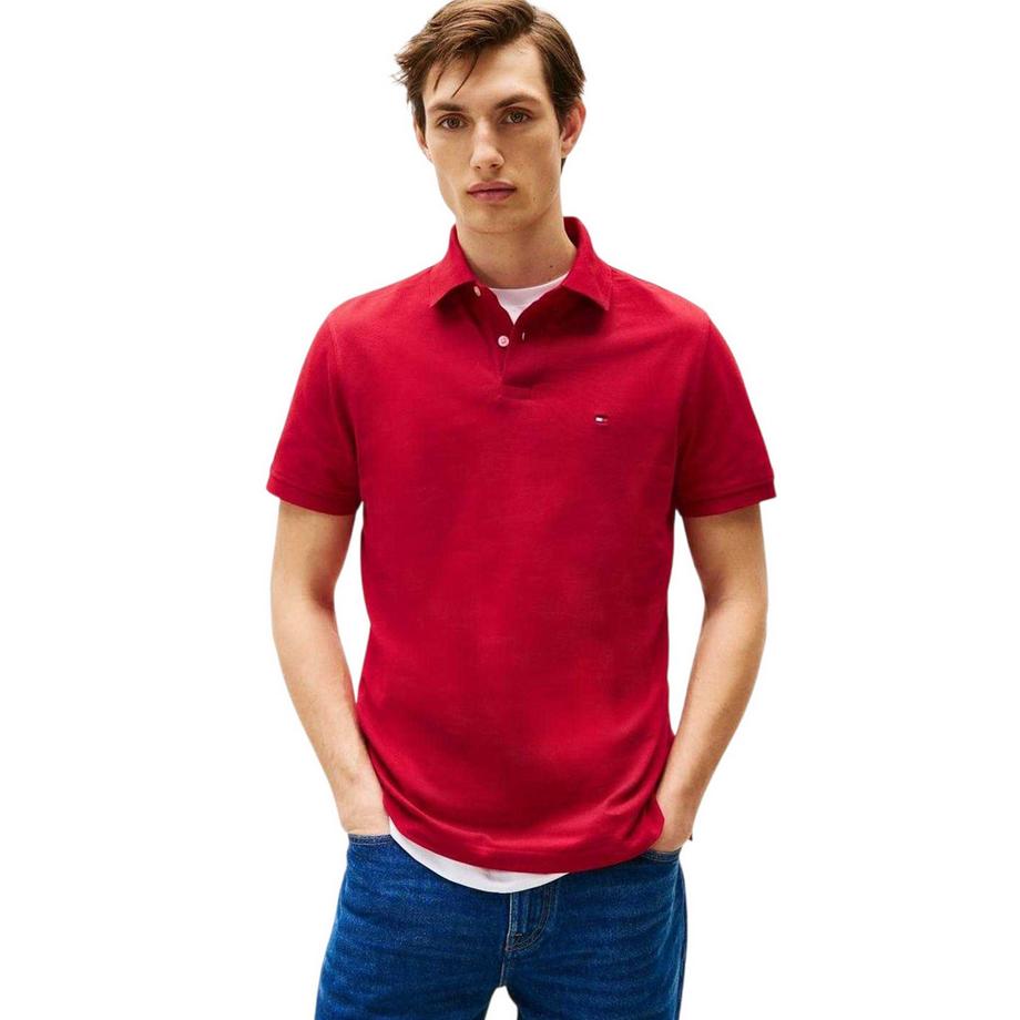TOMMY HILFIGER 1985 Maglietta Polo Logo Ricamato  