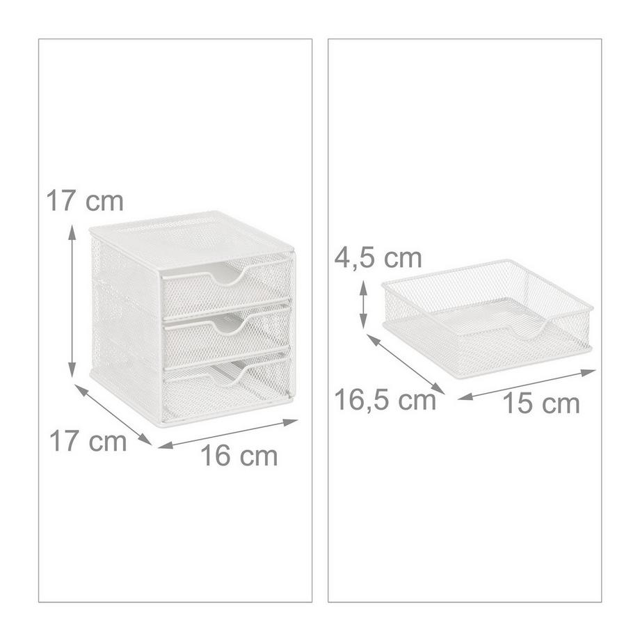 B2X Cassetto con 3 scomparti  