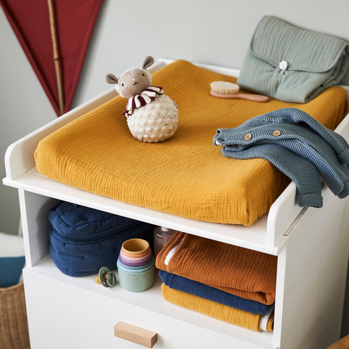 La Redoute Intérieurs  Matelas à langer nomade gaze de coton 