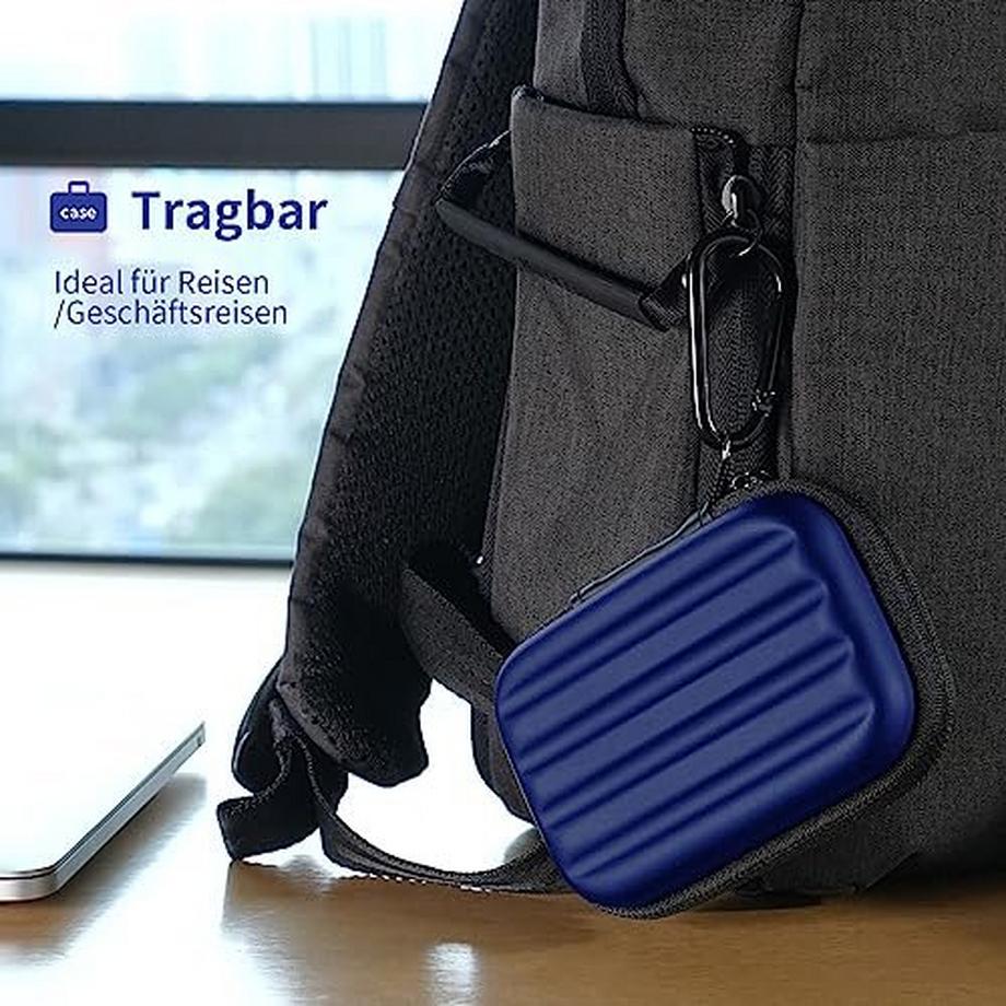 Only-bags.store  Festplattengehäuse für Samsung T7/T7 Shield /T7 Touch Portable SSD 500GB 1TB 2TB, stoßfestes 