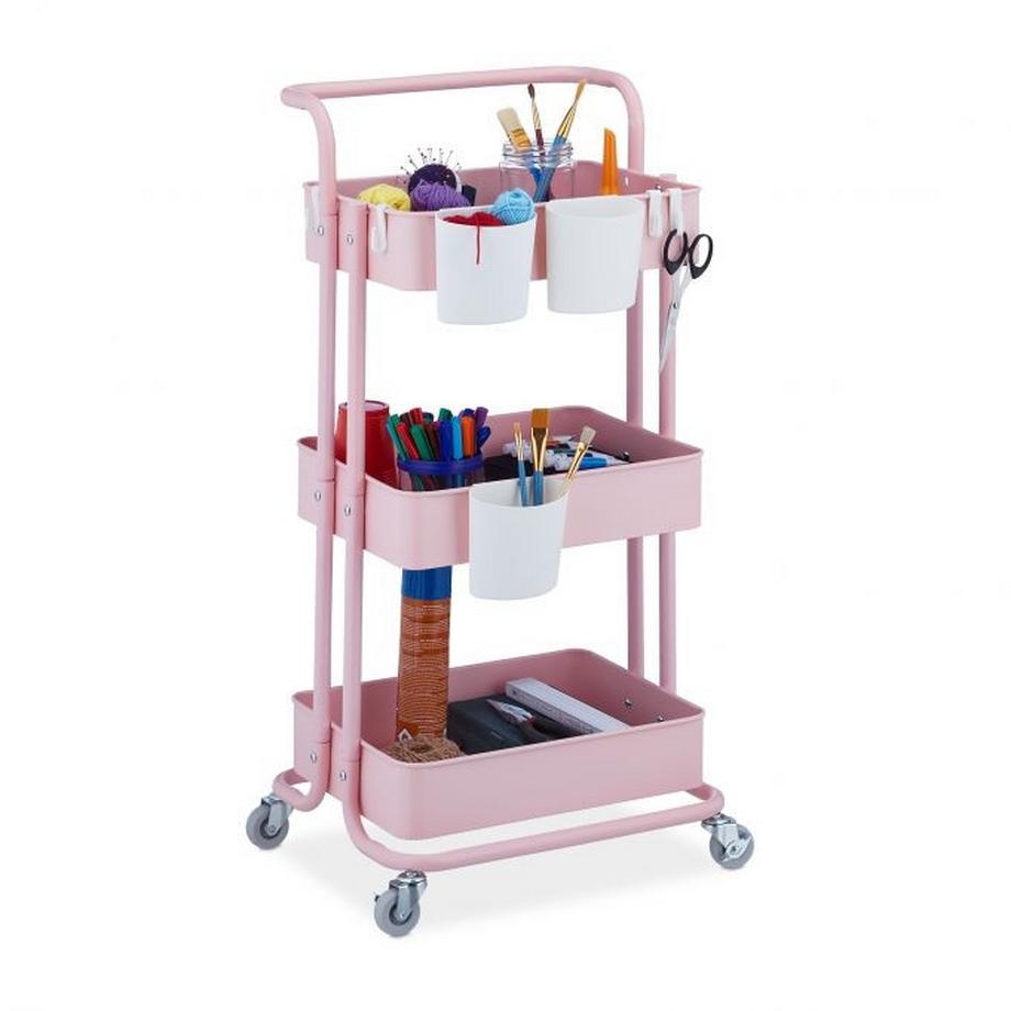 Carrello con 3 ripiani