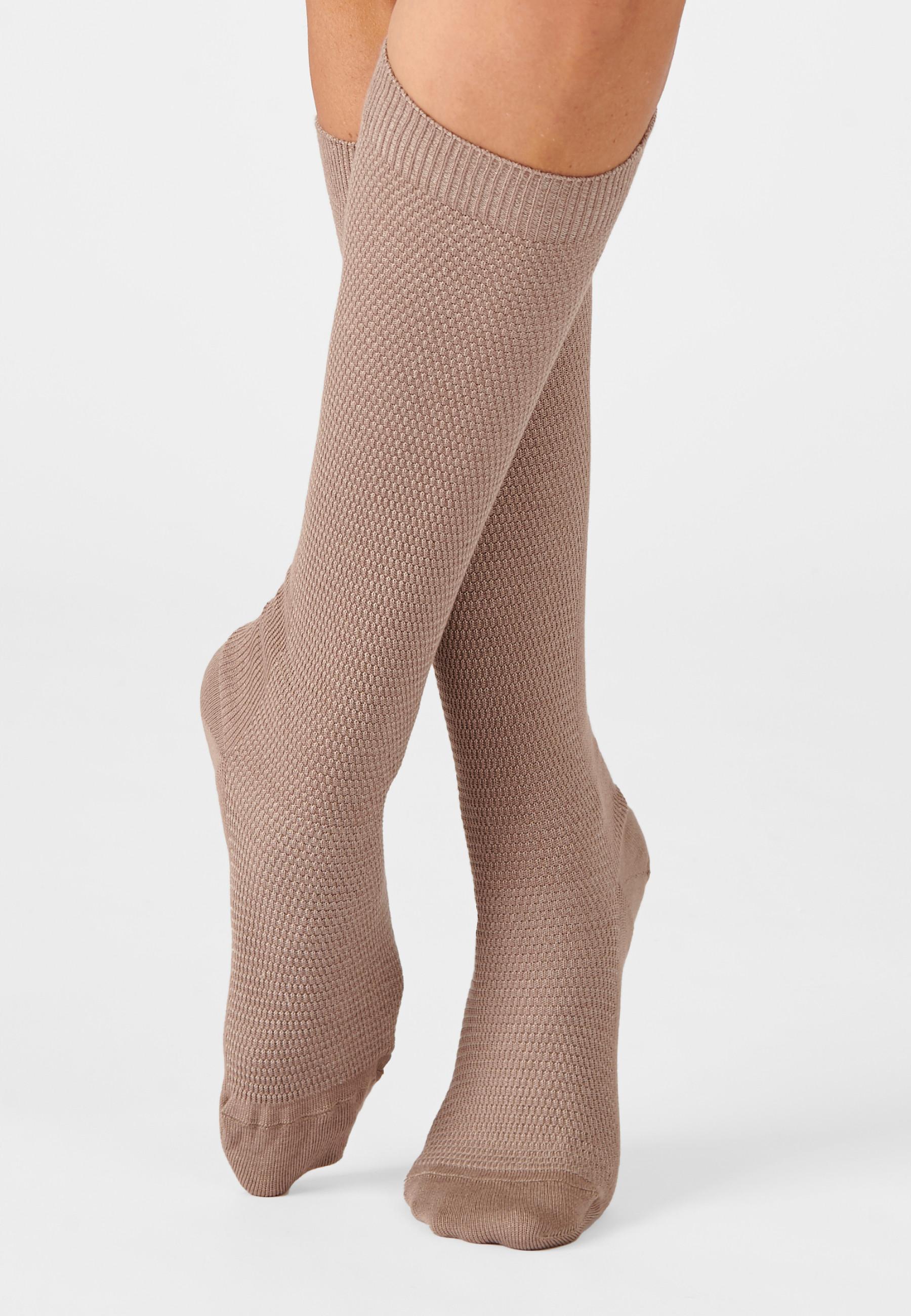 Image of Thermolactyl-stützkniestrümpfe. Damen Braun 39-41