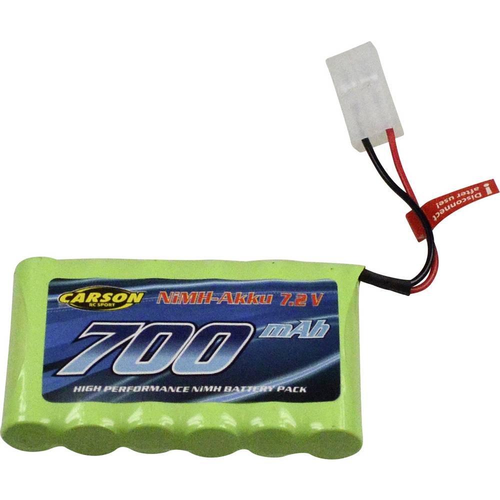 Carson  Modellbau-Akkupack (NiMh) 7.2 V 700 mAh Tamiya-Stecker 