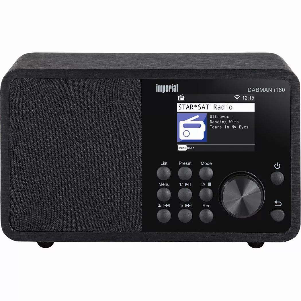 Imperial DABMAN i160 DAB+ Internet Radio Speaker with WiFi, Bluetooth & DAB+ Digital Black