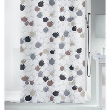 Spirella Duschvorhang PEVA PEVA DIDO 180x200cm Grau & Braun