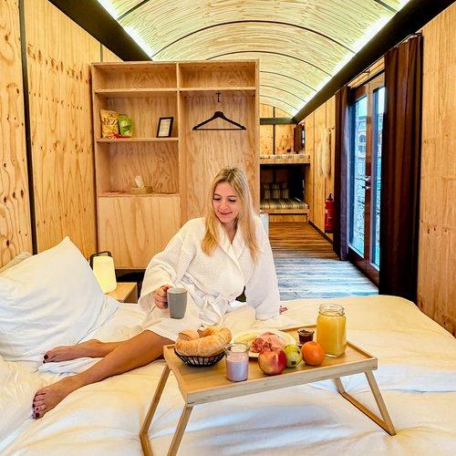 Image of Übernachtung Im Bahnwagen - Inkl. Bbq Oder Fondue (für 2 Personen) Unisex