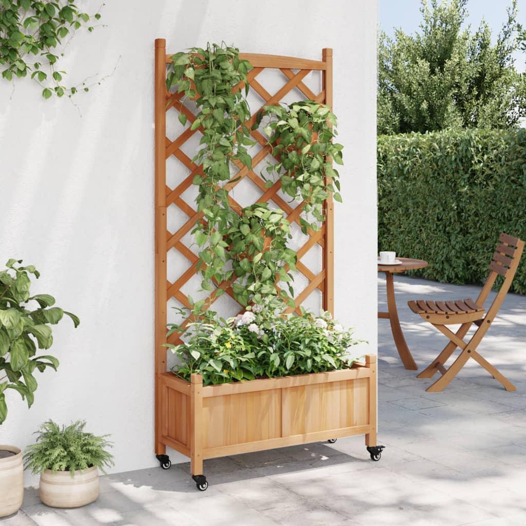 VidaXL Jardinière bois  