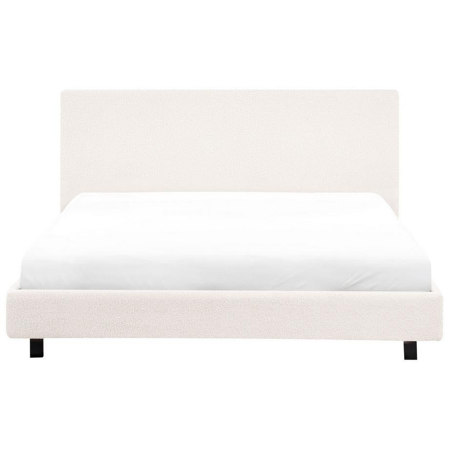 Beliani Letto en Bouclé Cottage ALBI  