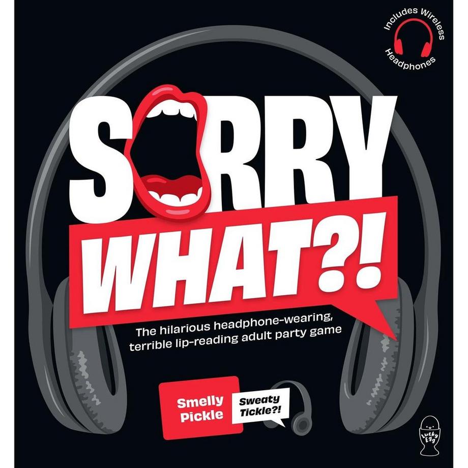 HUCH!  Partyspiel Sorry What?! 