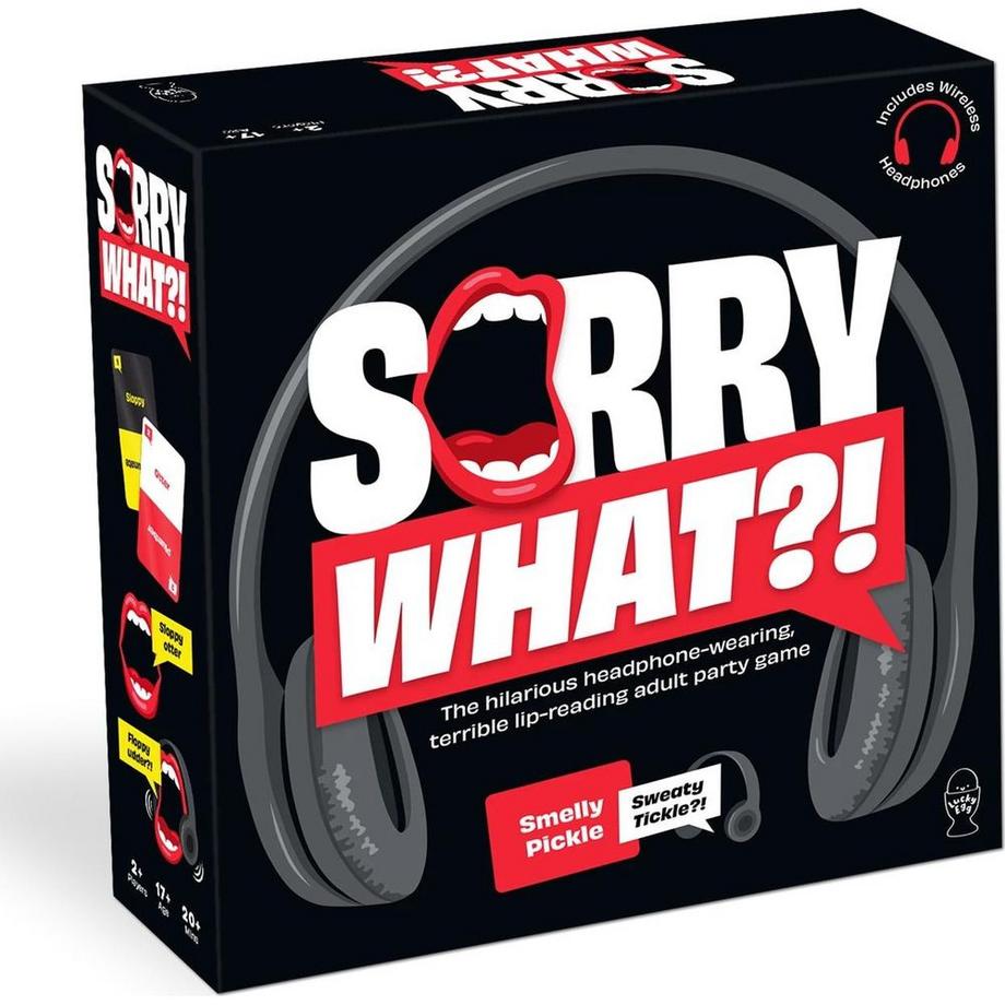 Partyspiel Sorry What?!