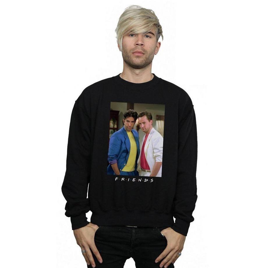 Friends Chandler und Joey Rundhals-Sweatshirt  