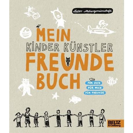 Mein Kinder Künstler Freundebuch Labor Ateliergemeinschaft Couverture rigide 