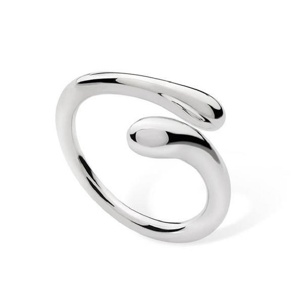 Image of Fallring Öffnen Damen Silber 58