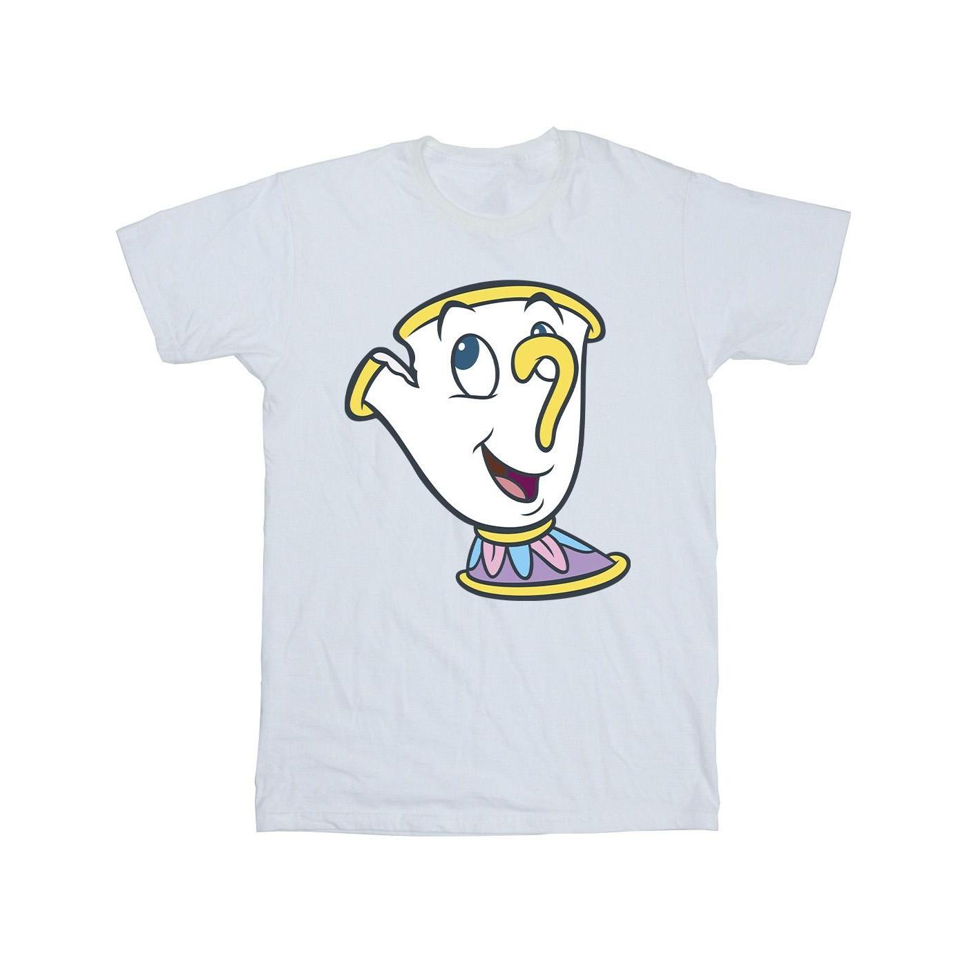Image of Beauty And The Beast Chip Tshirt Unisex Weiss 104