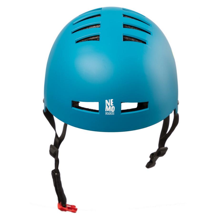 Nemo Boards  BroTection x Nemo Boards, Safety Helmet, Dinosaure bleu, casque 