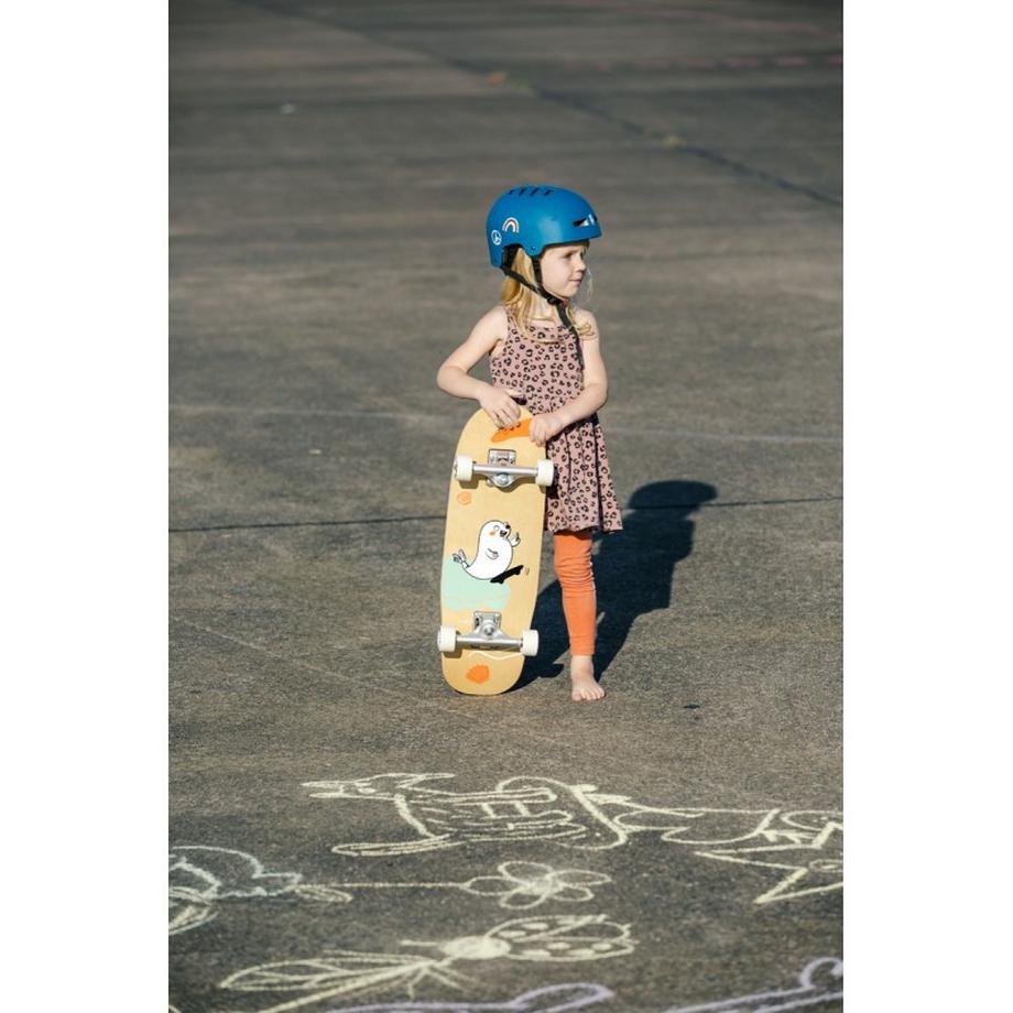 Nemo Boards  BroTection x Nemo Boards, Safety Helmet, Dinosaure bleu, casque 