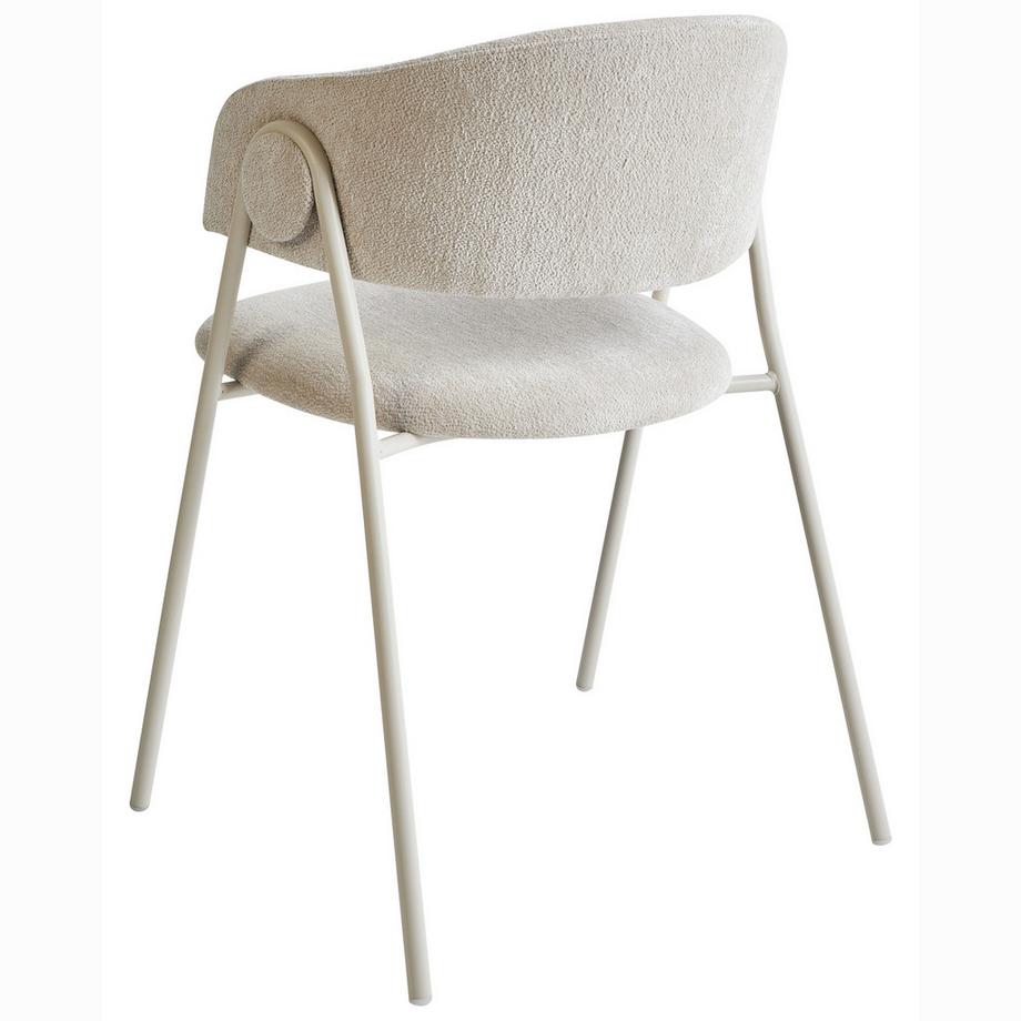 Beliani Set di 2 sedie da pranzo en Ciniglia Minimalista ALANSON  