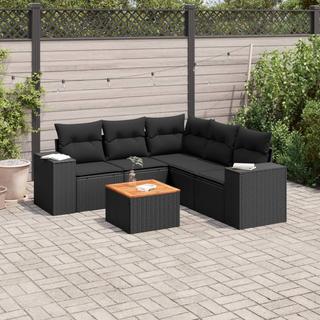 VidaXL Garten sofagarnitur poly-rattan  