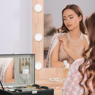 B2X Schwarze Uhrenbox für 8 Uhren  