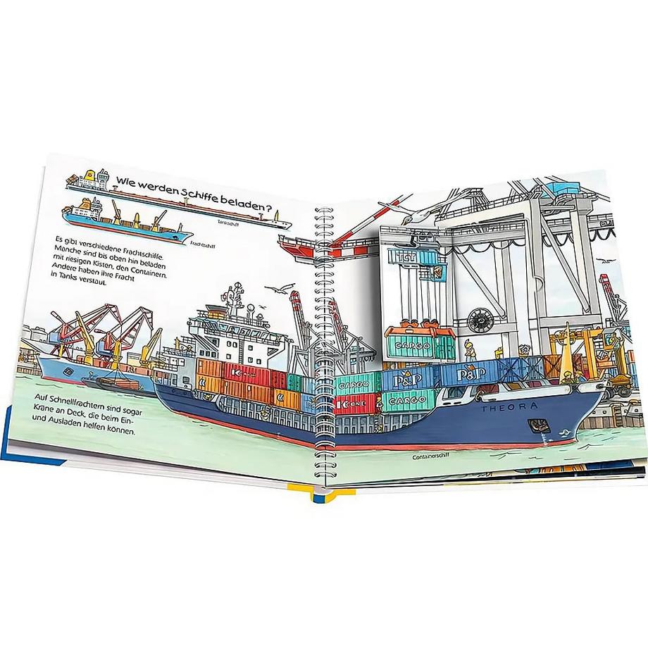 Wieso? Weshalb? Warum? junior, Band 8: Die Schiffe Erne, Andrea; Nieländer, Peter (Illustrationen) Gebundene Ausgabe 