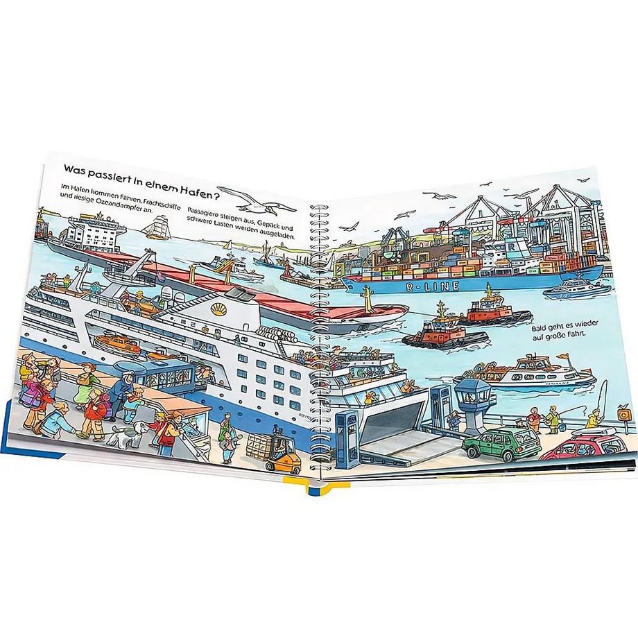 Wieso? Weshalb? Warum? junior, Band 8: Die Schiffe Erne, Andrea; Nieländer, Peter (Illustrationen) Gebundene Ausgabe 